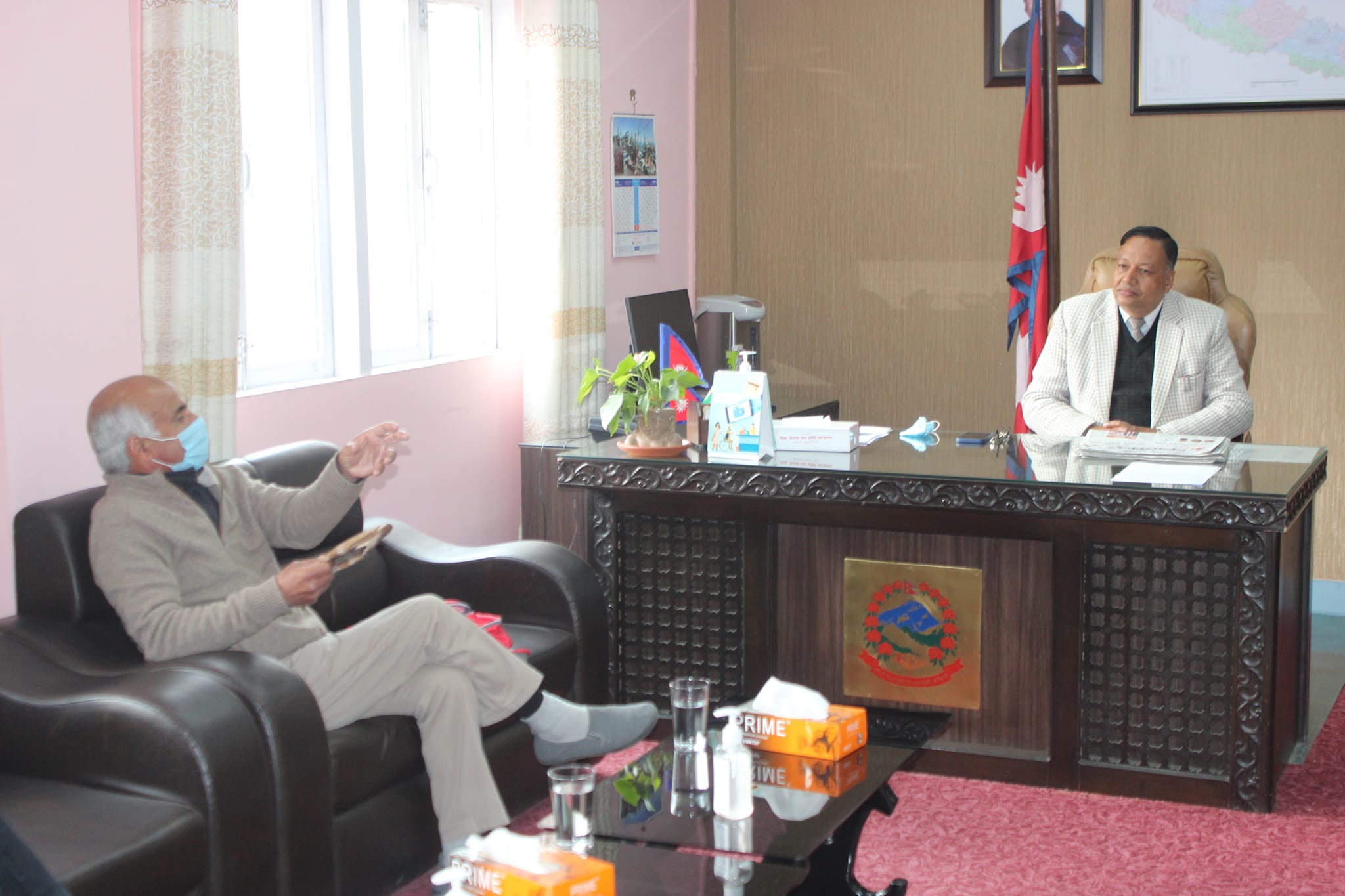 शिक्षा मन्त्री पौडेल र डा. गोविन्द केसीबीच भेट, के विषयमा भयो छलफल ?